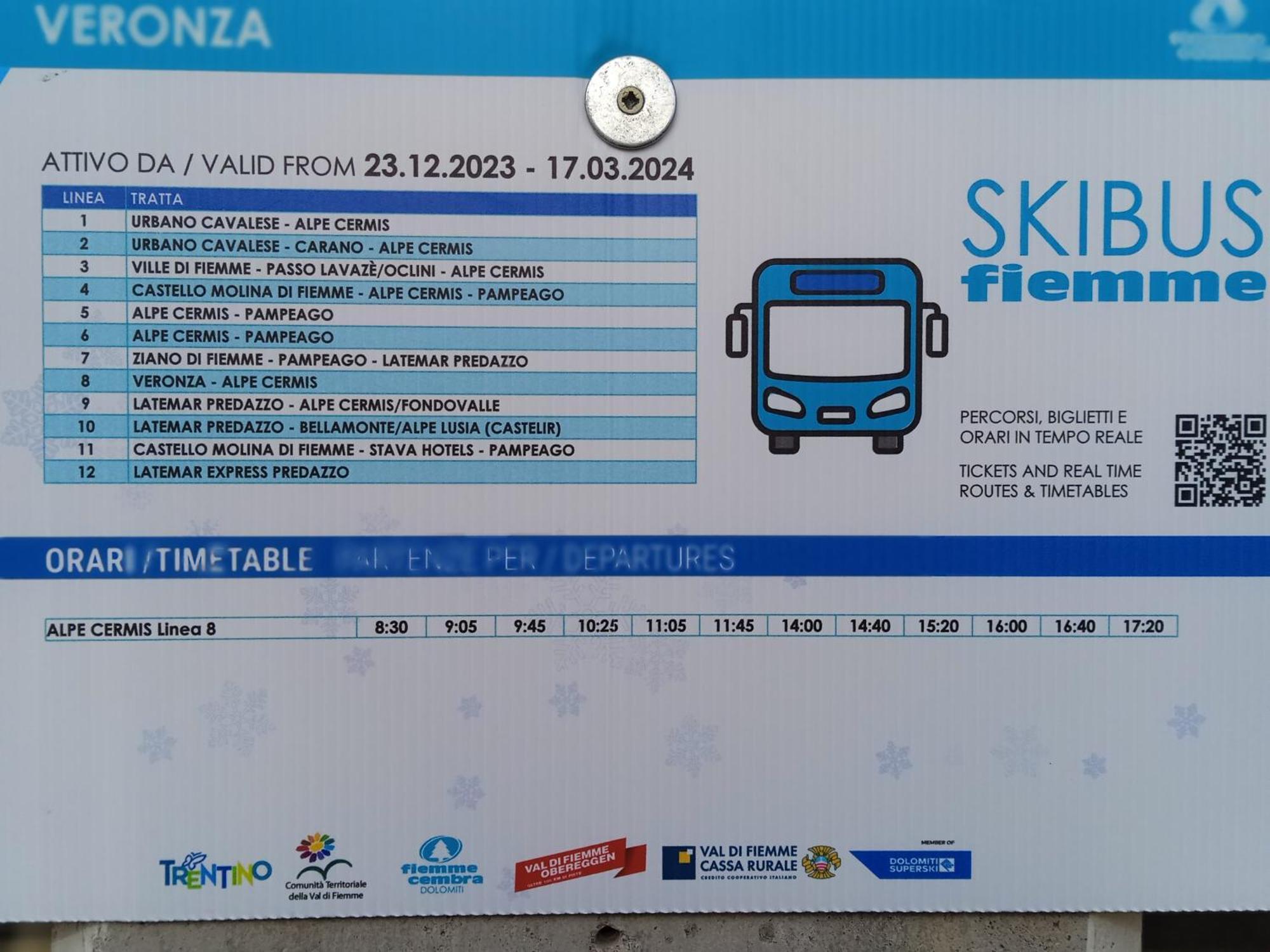 קראנו Appartamento Tiziana Val Di Fiemme מראה חיצוני תמונה